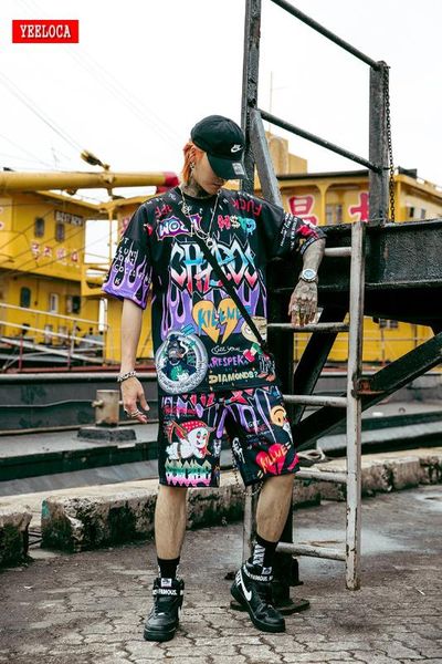 2020 dropshipping brand orignal design doodle cartoon sports suit short sleeve shirt + shorts pants beach pants, Gray
2020 dropshipping brand orignal design doodle cartoon sports suit short sleeve shirt + shorts pants beach pants, Gray