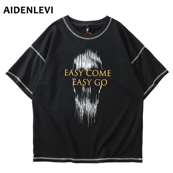 aidenlevi креативный easy come easy go печать с коротким рукавом рубашки тройников streetwear mens 2020 hip hop повседневная punk rock футбо, White;black
aidenlevi креативный easy come easy go печать с коротким рукавом рубашки тройников streetwear mens 2020 hip hop повседневная punk rock футбо, White;black