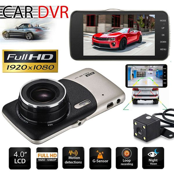 auto 4.0 inch 1080p ips hd dual lens car dash cam front and rear camera dashboard car driving recorder +car reversing image
auto 4.0 inch 1080p ips hd dual lens car dash cam front and rear camera dashboard car driving recorder +car reversing image