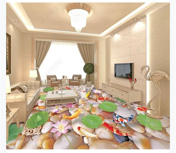 custom p flooring wallpaper 3d wall stickers modern modern pond lotus leaf pebble floor painting walls papers home decoration
custom p flooring wallpaper 3d wall stickers modern modern pond lotus leaf pebble floor painting walls papers home decoration
