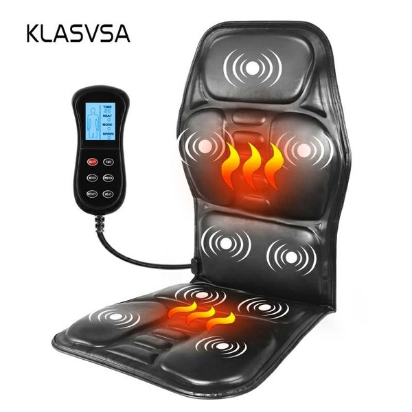 klasvsa electric heating vibrating back massager chair in car home office lumbar neck mattress pain relief led remote control
klasvsa electric heating vibrating back massager chair in car home office lumbar neck mattress pain relief led remote control