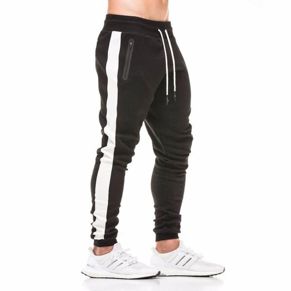 новая весна jogger брюки мужчины хлопок пэчворк тренировочные брюки приталенные спортивные брюки активный повседневный эластичный пояс draws, Black
новая весна jogger брюки мужчины хлопок пэчворк тренировочные брюки приталенные спортивные брюки активный повседневный эластичный пояс draws, Black