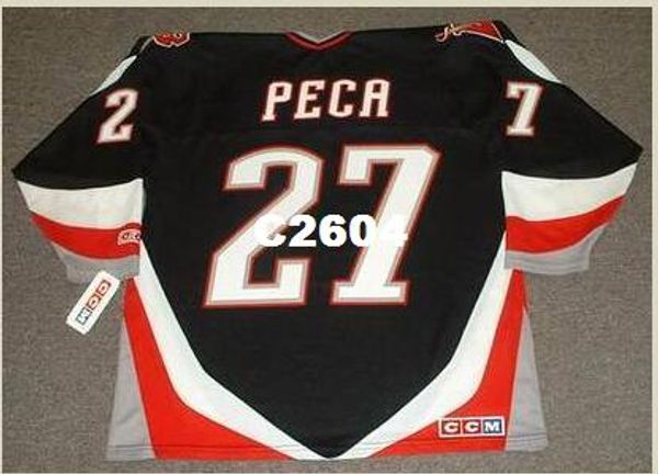 mens #27 michael peca buffalo sabres 1999 ccm retro away hockey jersey or custom any name or number retro jersey, Black
mens #27 michael peca buffalo sabres 1999 ccm retro away hockey jersey or custom any name or number retro jersey, Black