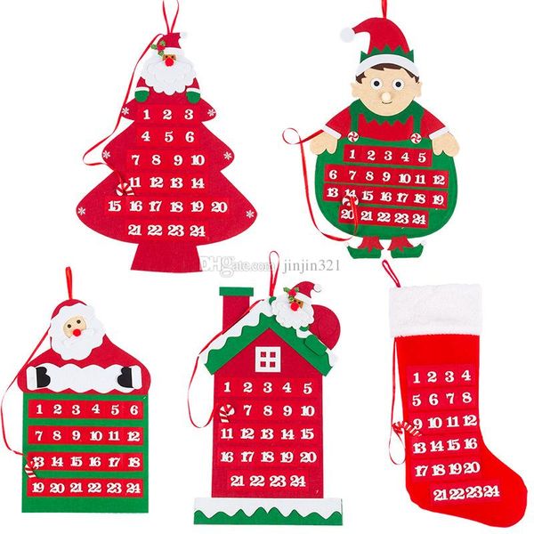 2019 new christmas supply calendar wall hanging xmas ornament printing santa claus stocking count down admission decoration 
2019 new christmas supply calendar wall hanging xmas ornament printing santa claus stocking count down admission decoration