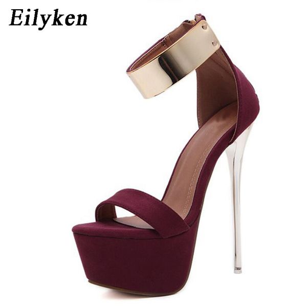 eilyken ankle strap heels platform sandals party shoes for women wedding sandals women pumps 16cm high heels sandals pumps, Black
eilyken ankle strap heels platform sandals party shoes for women wedding sandals women pumps 16cm high heels sandals pumps, Black