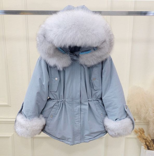 2019 winter fashion white duck down jacket women short down coat hooded big fur collar outerwear loose warm thick ladies coats, Black
2019 winter fashion white duck down jacket women short down coat hooded big fur collar outerwear loose warm thick ladies coats, Black