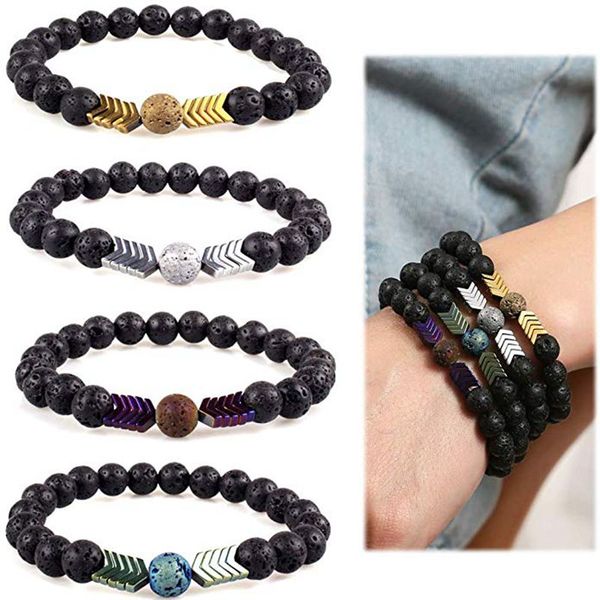 8mm lava stone bracelet punk rock bracelet adjustable arrow diffuser stone bracelets for women men party pub fashion jewelry, Golden;silver
8mm lava stone bracelet punk rock bracelet adjustable arrow diffuser stone bracelets for women men party pub fashion jewelry, Golden;silver
