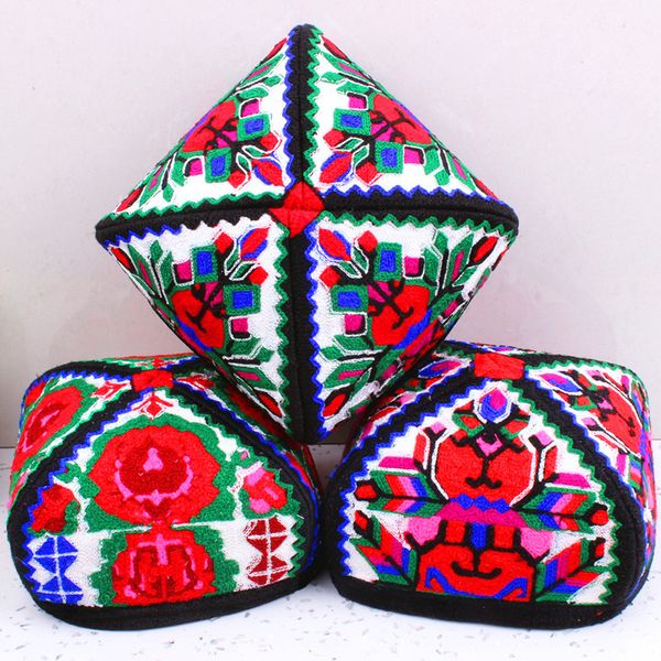new flat-ed four-corner hat variety of color hijab hat woman embroidery dance turban muslim turban lady prayer, Blue;gray
new flat-ed four-corner hat variety of color hijab hat woman embroidery dance turban muslim turban lady prayer, Blue;gray