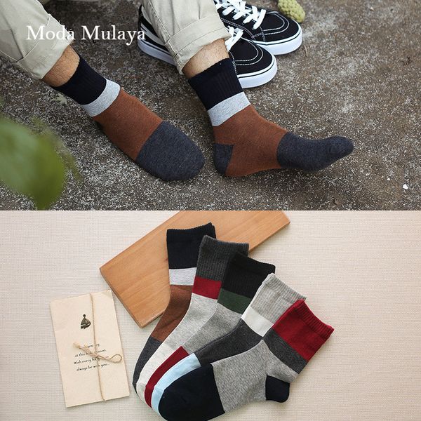 5 pairs/lot autumn winter new men cotton crew socks for male patchwork colors classic business men's socks dress man meias, Black
5 pairs/lot autumn winter new men cotton crew socks for male patchwork colors classic business men's socks dress man meias, Black