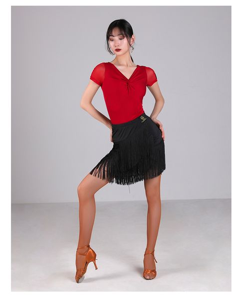 2 colors latin tassel dancing half skirt & women stage performance dress tango ballroom rumba practice wear b0239, Black;red
2 colors latin tassel dancing half skirt & women stage performance dress tango ballroom rumba practice wear b0239, Black;red