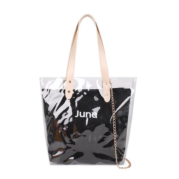 transparent bag female 2020 new simple pvc single shoulder diagonal canvas bag tide fashion portable beach jelly
transparent bag female 2020 new simple pvc single shoulder diagonal canvas bag tide fashion portable beach jelly