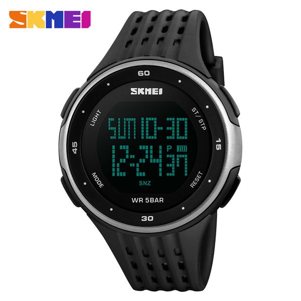 skmei men sports watches waterproof digital led watch men casual outdoor electronics wristwatches, Slivery;brown
skmei men sports watches waterproof digital led watch men casual outdoor electronics wristwatches, Slivery;brown