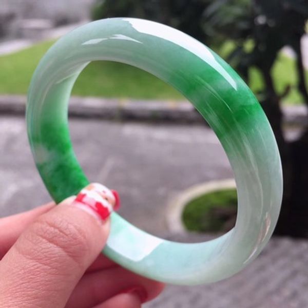 zheru jewelry natural myanmar emerald green 54-64mm two-color bracelet elegant princess jewelry gift, Golden;silver
zheru jewelry natural myanmar emerald green 54-64mm two-color bracelet elegant princess jewelry gift, Golden;silver