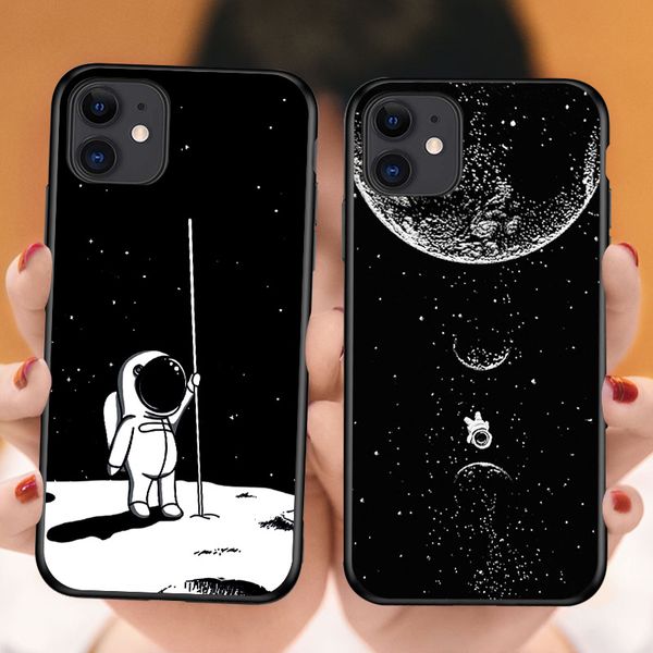 black frosted phone case for iphone 11 pro max 6 6s 7 8 plus x xr xs max 5 5s se fashion space travel soft silicone tpu back cover
black frosted phone case for iphone 11 pro max 6 6s 7 8 plus x xr xs max 5 5s se fashion space travel soft silicone tpu back cover