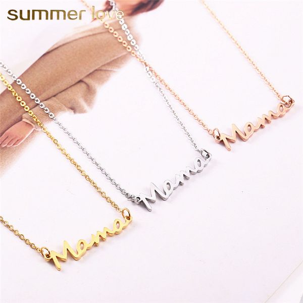 stainless steel intial letter mama pendant necklace for women gold silver rose gold plating alphabet necklace jewelry gift
stainless steel intial letter mama pendant necklace for women gold silver rose gold plating alphabet necklace jewelry gift