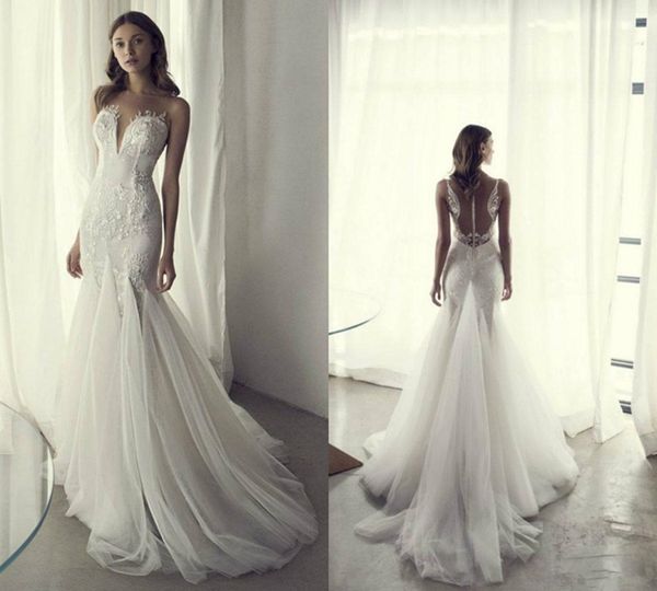 plus size mermaid wedding dresses lace applique sheer jewel neck sweep train country wedding dress backless tulle boho bridal gowns 4428, White
plus size mermaid wedding dresses lace applique sheer jewel neck sweep train country wedding dress backless tulle boho bridal gowns 4428, White
