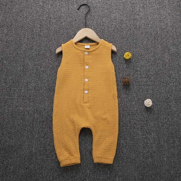 2020 kids fashion solid color jumpsuits 2020 new arrival breathable sleeveless rompers for boys girls baby casual summer jumpsuits, Blue
2020 kids fashion solid color jumpsuits 2020 new arrival breathable sleeveless rompers for boys girls baby casual summer jumpsuits, Blue