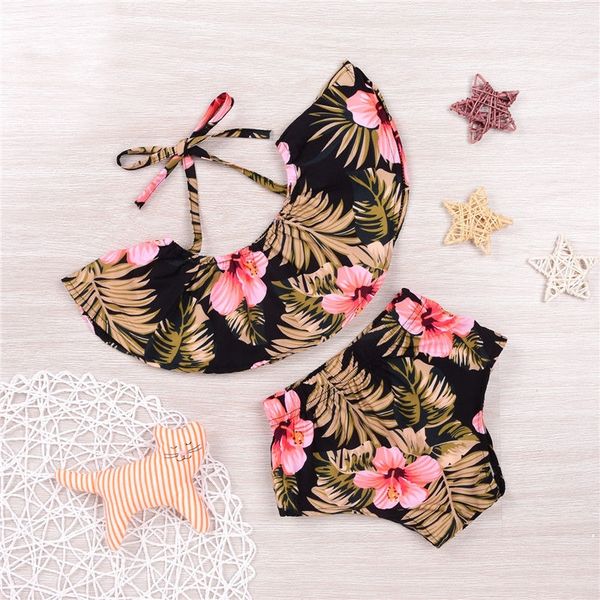 newborn infant ruffle swimsuit kid baby girls bikini set swimwear children baby girl high waist printing bathing suit beachwear
newborn infant ruffle swimsuit kid baby girls bikini set swimwear children baby girl high waist printing bathing suit beachwear