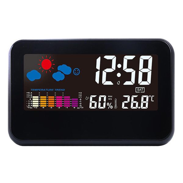digital temperature humidity meter indoor hygrometer alarm clock led backlight color display displays humidity temp
digital temperature humidity meter indoor hygrometer alarm clock led backlight color display displays humidity temp
