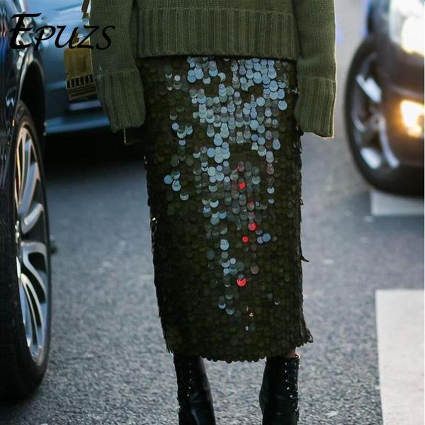 winter green sequin skirts womens elegant party club high waist skirt streetwear punk midi skirt korean jupe femme 2019, Black
winter green sequin skirts womens elegant party club high waist skirt streetwear punk midi skirt korean jupe femme 2019, Black