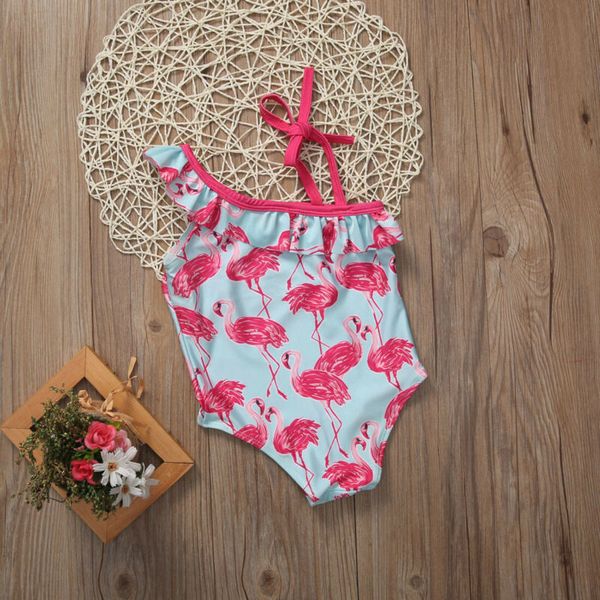 baby girl kids cute flamingo print one shoulder lace up ruffle pink one-piece swimsuits beachwear bathing costume swimwear, White
baby girl kids cute flamingo print one shoulder lace up ruffle pink one-piece swimsuits beachwear bathing costume swimwear, White