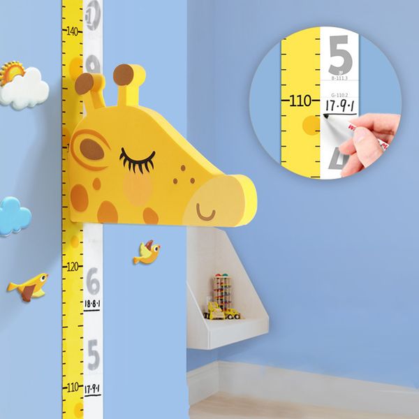 measurement height ruler home children wall sticker practical cute decorative baby 3d universal movable giraffe head
measurement height ruler home children wall sticker practical cute decorative baby 3d universal movable giraffe head