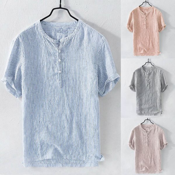 summer men's cool thin breathable stripe button cotton shirt short sleeve -3xl classic fashion personality, White;black
summer men's cool thin breathable stripe button cotton shirt short sleeve -3xl classic fashion personality, White;black