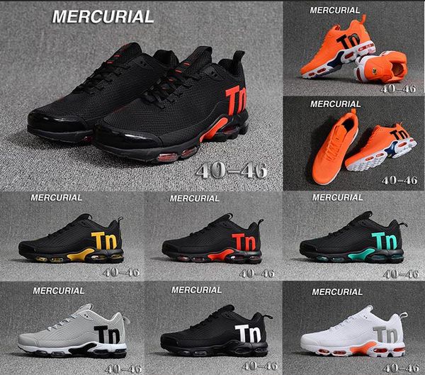 2019 New Arrive Mens Womens Mercurial Plus Tn Ultra SE Black White Orange Running Shoes Women and Men Trainers Sports Sneakers size 40-46
2019 New Arrive Mens Womens Mercurial Plus Tn Ultra SE Black White Orange Running Shoes Women and Men Trainers Sports Sneakers size 40-46