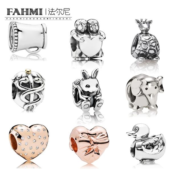 fahmi 100% 925 sterling silver charming rose love brilliant bow charm giraffe elephant duck rabbit cheering mother's day beads, Black
fahmi 100% 925 sterling silver charming rose love brilliant bow charm giraffe elephant duck rabbit cheering mother's day beads, Black