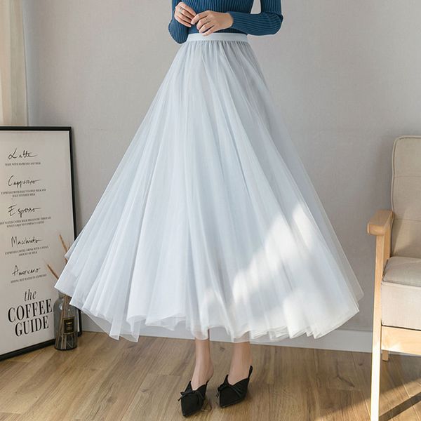 new skirt women spring autumn new high waist mid-calf a-line pleated skirts femme pink, Black
new skirt women spring autumn new high waist mid-calf a-line pleated skirts femme pink, Black