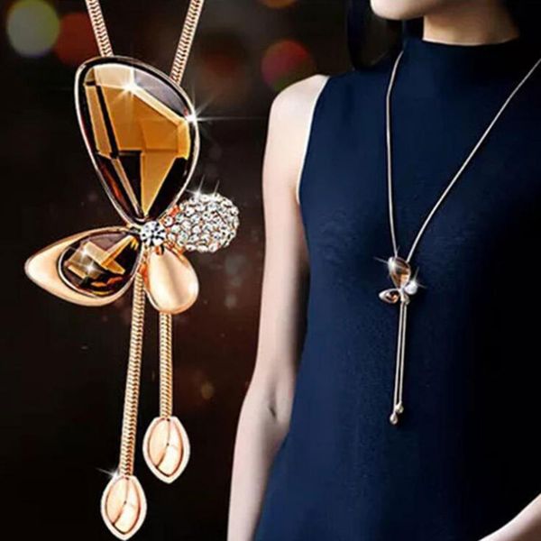 fashion long chain butterfly pendant necklace opal choker dress necklaces jewelry for women sweater necklace jewelry, Silver
fashion long chain butterfly pendant necklace opal choker dress necklaces jewelry for women sweater necklace jewelry, Silver