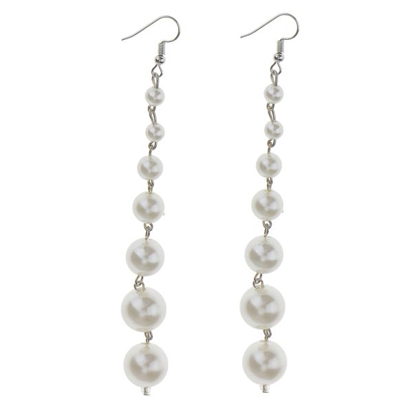 elegant women girls pearl beads dangle drop long ear studs earrings wedding jewelry gift, Golden
elegant women girls pearl beads dangle drop long ear studs earrings wedding jewelry gift, Golden