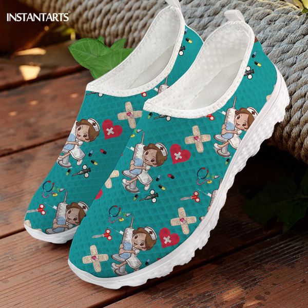 instantarts women nursing shoes air mesh breathable walk sneaker cartoon pattern women's shoes mujer zapatos, Black
instantarts women nursing shoes air mesh breathable walk sneaker cartoon pattern women's shoes mujer zapatos, Black
