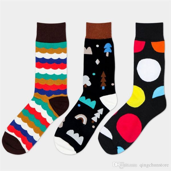 2019 registered air mail men socks cotton autumn-winter mens cotton socks colorful striped men and male long happy high stockings, Black
2019 registered air mail men socks cotton autumn-winter mens cotton socks colorful striped men and male long happy high stockings, Black