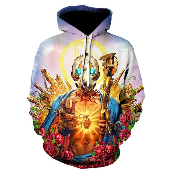 borderlands 3 hoodie men/women sweatshirt harajuku streetwear games 3d print cosplay hooded pullover mens hoodies sweatshirts, Black
borderlands 3 hoodie men/women sweatshirt harajuku streetwear games 3d print cosplay hooded pullover mens hoodies sweatshirts, Black