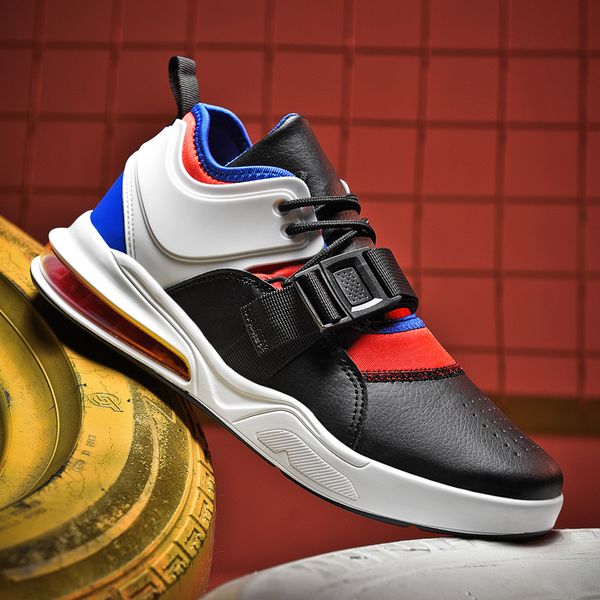 sneakers men's shoes 2019 new air cushion men's outdoor casual shoes low to help male student 39-46, Black
sneakers men's shoes 2019 new air cushion men's outdoor casual shoes low to help male student 39-46, Black