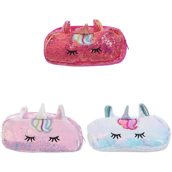girl sequin unicorn cosmetic case women cute storage bag travel washing bag student cartoon pencil case pu zipper makeup pouch
girl sequin unicorn cosmetic case women cute storage bag travel washing bag student cartoon pencil case pu zipper makeup pouch