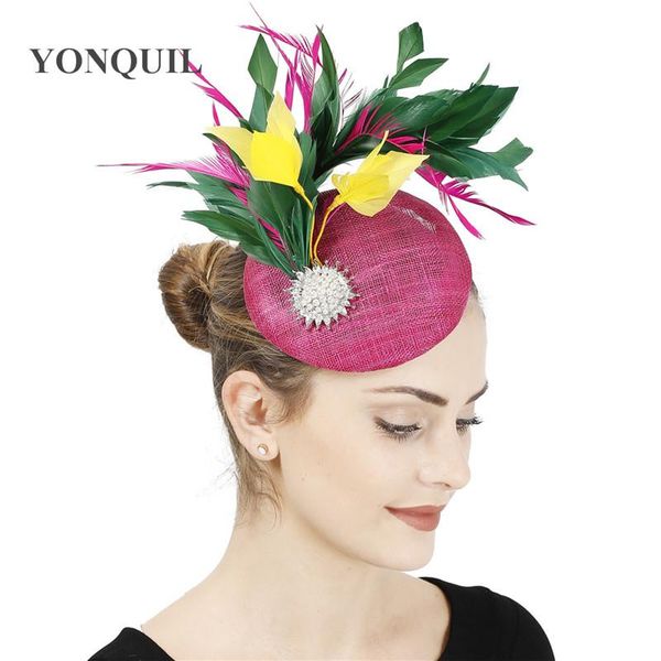 высокое качество 4-layer sinamay wedding hot pink чародей стяжкой элегантных женщин chuch коктейль формальные перья головной убор необычные, White
высокое качество 4-layer sinamay wedding hot pink чародей стяжкой элегантных женщин chuch коктейль формальные перья головной убор необычные, White