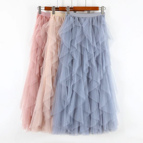skirts 2021 chic casual women pink black blue tulle high waist pleated tutu skirt ladies midi waisted princess
skirts 2021 chic casual women pink black blue tulle high waist pleated tutu skirt ladies midi waisted princess
