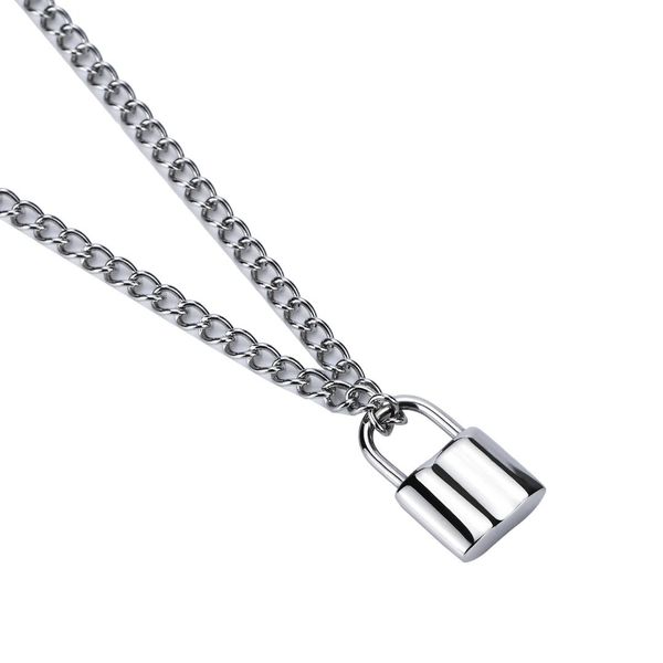 men/women hip hop lock pendant necklaces stainless steel never fade vintage pendants necklace hiphop jewelry gifts, Silver
men/women hip hop lock pendant necklaces stainless steel never fade vintage pendants necklace hiphop jewelry gifts, Silver