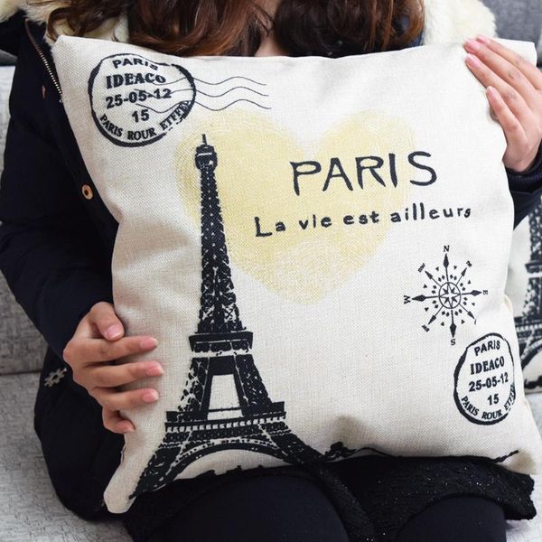 44*44cm square pillowcases paris iron tower cotton pillowcase sofa office comfortable cushion cover home decor pillow cover pillow case
44*44cm square pillowcases paris iron tower cotton pillowcase sofa office comfortable cushion cover home decor pillow cover pillow case