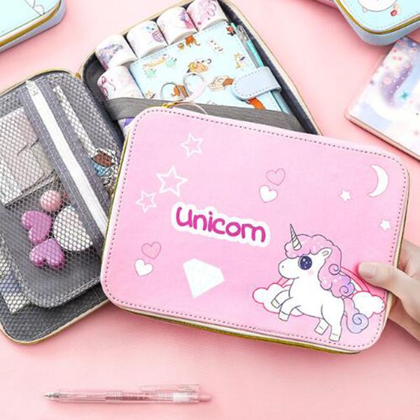 creative multi-functional stationery box large capacity pencil bag female student pencilcase hand account tool storage bag
creative multi-functional stationery box large capacity pencil bag female student pencilcase hand account tool storage bag