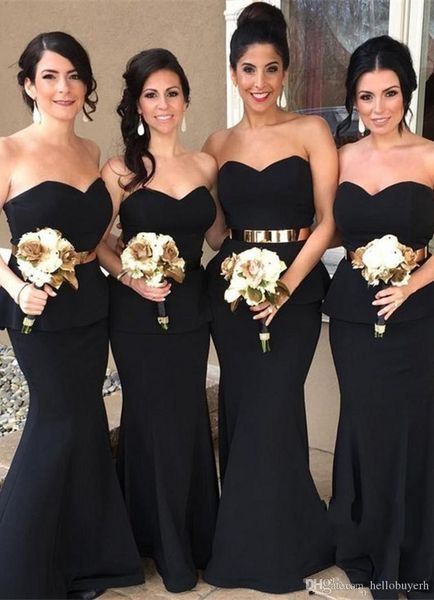 2019 fashion sweetheart black mermaid long bridesmaid dresses maid of the honor dresses vestido long evening dresses prom gown for wedding, Blue;red
2019 fashion sweetheart black mermaid long bridesmaid dresses maid of the honor dresses vestido long evening dresses prom gown for wedding, Blue;red