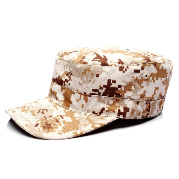 men summer army cap tactical camouflage hunting skin-friendly breathable hat outdoor sports fishing flat baseball camo cap, Black;white
men summer army cap tactical camouflage hunting skin-friendly breathable hat outdoor sports fishing flat baseball camo cap, Black;white