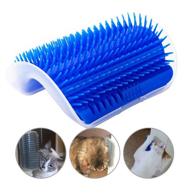 pet cat self groomer grooming tool hair removal brush comb for dogs cats hair shedding trimming cat massage device with catnip
pet cat self groomer grooming tool hair removal brush comb for dogs cats hair shedding trimming cat massage device with catnip
