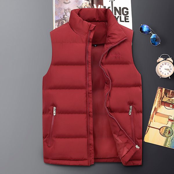 men's vests 2021 men vest thick waistcoat windbreak casual quality atumn winter sleeveless jacket fashion brand clothing m-5xl, Black;white
men's vests 2021 men vest thick waistcoat windbreak casual quality atumn winter sleeveless jacket fashion brand clothing m-5xl, Black;white