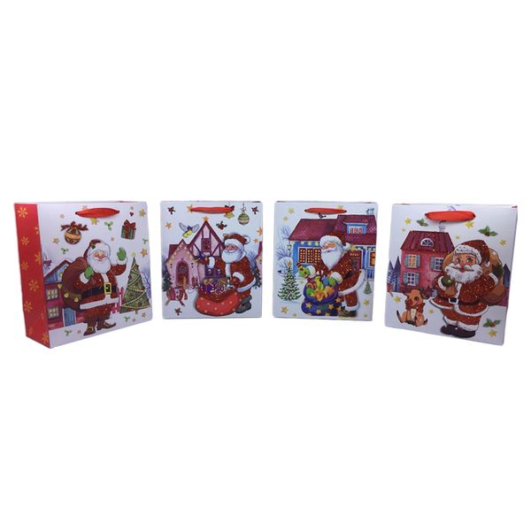 12pcs santa claus paper motif gift bags tote bag for christmas wedding favor
12pcs santa claus paper motif gift bags tote bag for christmas wedding favor