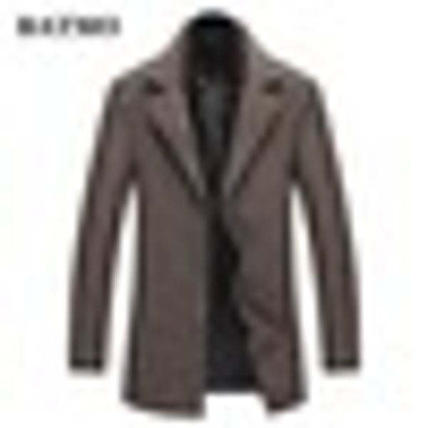 batmo 2019 new arrival autumn&winter wool thicked casual trench coat men,men's winter brown jackets,plus-size m-3xl, Black
batmo 2019 new arrival autumn&winter wool thicked casual trench coat men,men's winter brown jackets,plus-size m-3xl, Black