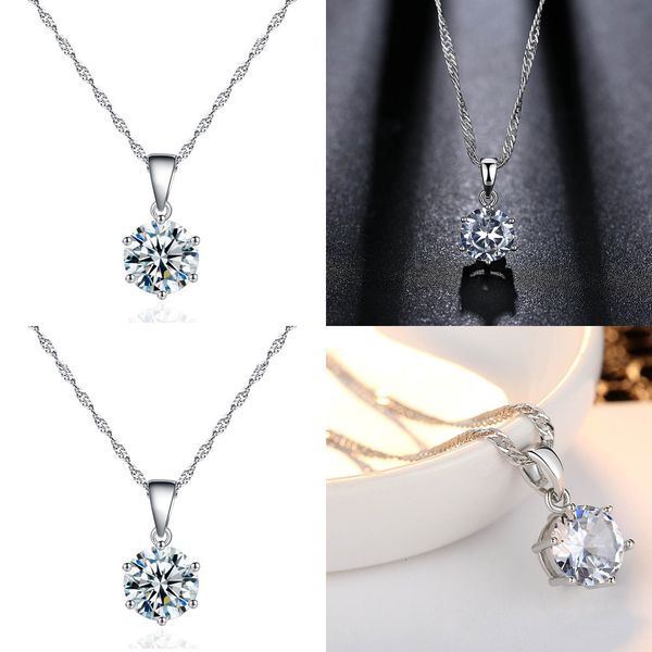 plating white single pendeloque cut claw zircon necklace concise claw heart pendant four leaf clover 925 silver jewelry butterfly pendant
plating white single pendeloque cut claw zircon necklace concise claw heart pendant four leaf clover 925 silver jewelry butterfly pendant