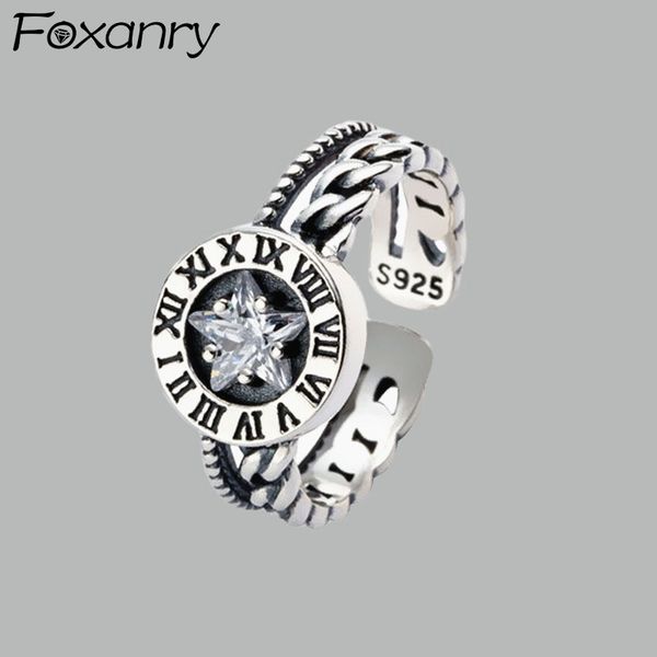 foxanry 925 sterling silver zircon rings new fashion vintage handmade chain weaving party jewelry for women size 16mm adjustable, Golden;silver
foxanry 925 sterling silver zircon rings new fashion vintage handmade chain weaving party jewelry for women size 16mm adjustable, Golden;silver